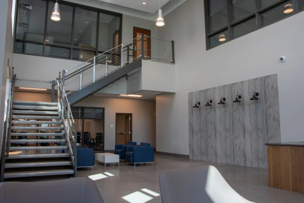 Lobby 1 AE Ubria Lehi Power Office Building Interior Design