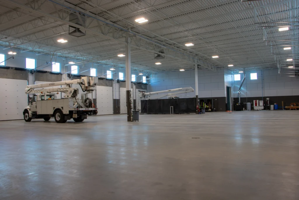 Vehicle Bays 1 AE Ubria Lehi Power Office Building Interior Design