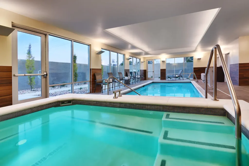ae_urbia_ff_slcfw_pool_hot_tub_11 AE Ubria Architects and Engineers Fairfield Inn and Suites Interior