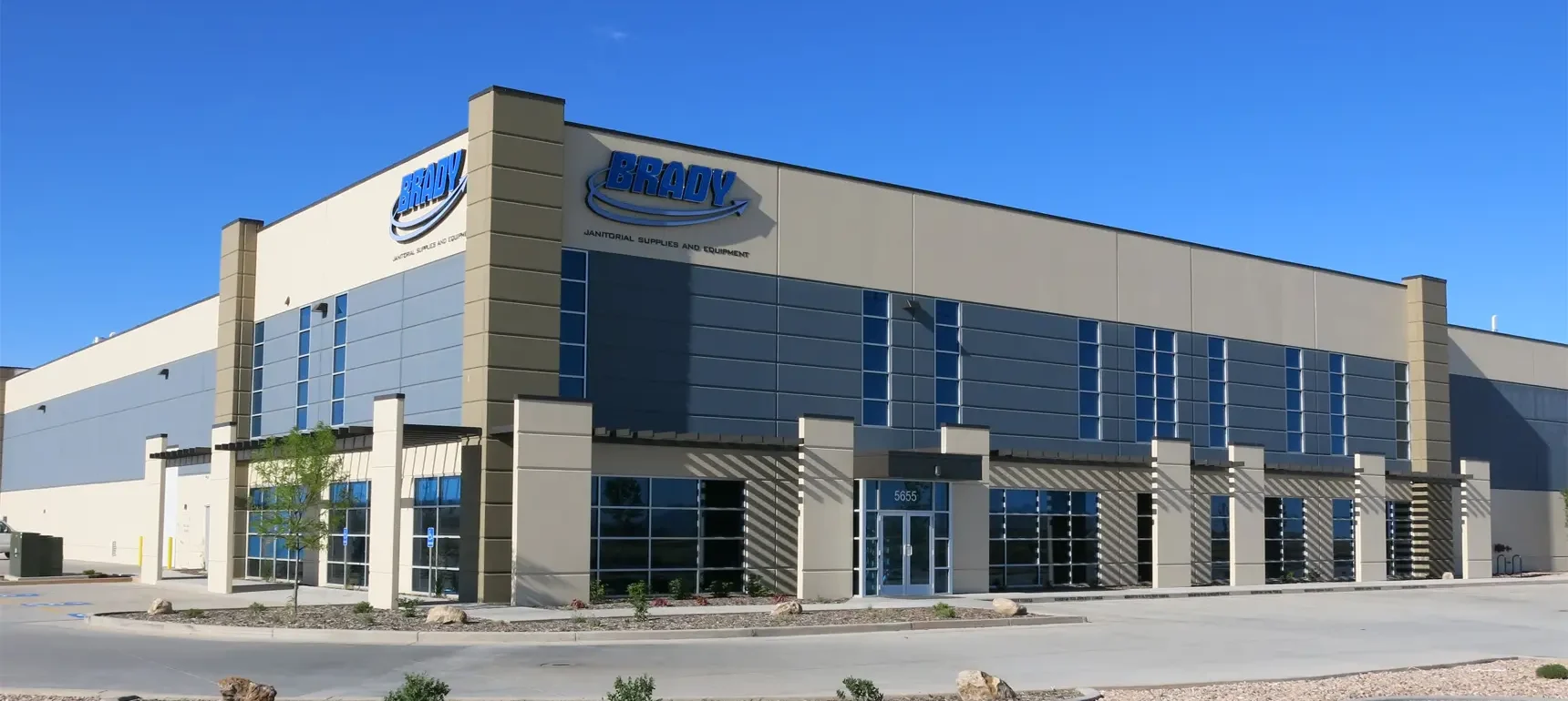 AE Urbia Architects and Engineers Brady Industries Office Warehouse