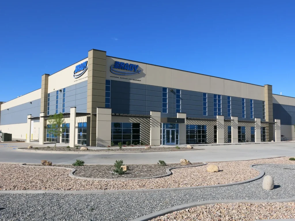 ae-urbia-brady-industries-office-warehouse-exterior-3 AE Urbia Architects and Engineers Brady Industries Office Warehouse Exterior